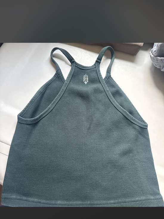 FP Movement by Free People Tops - FP Movement by Free People Ribbed Racerback Tank - Teal